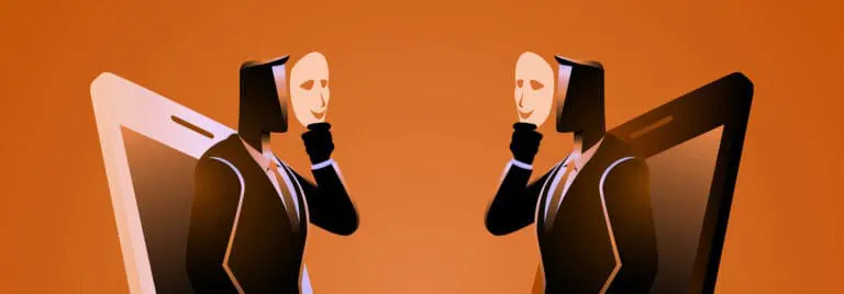 illustration of an imposter