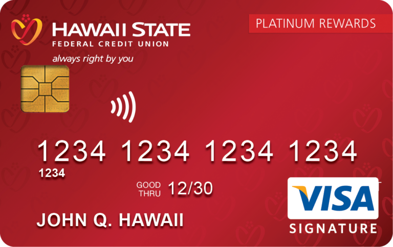Visa Platinum Rewards card