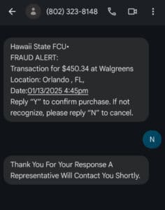 Fraud Alerts | Hawaii State FCU