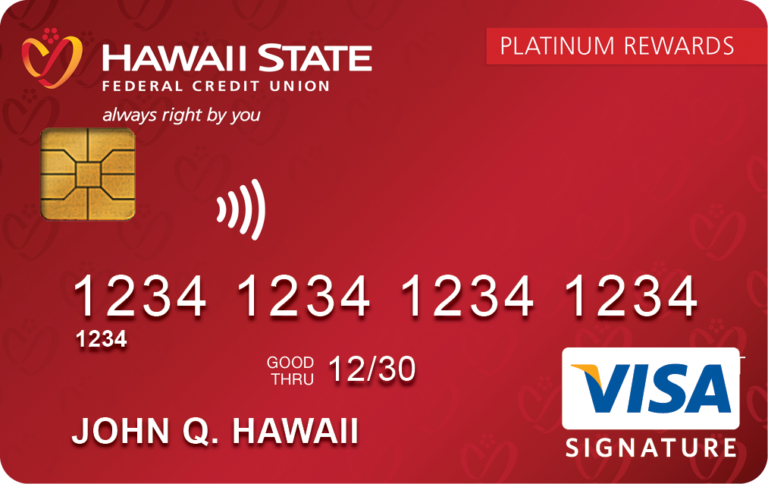 Visa Platinum Rewards card